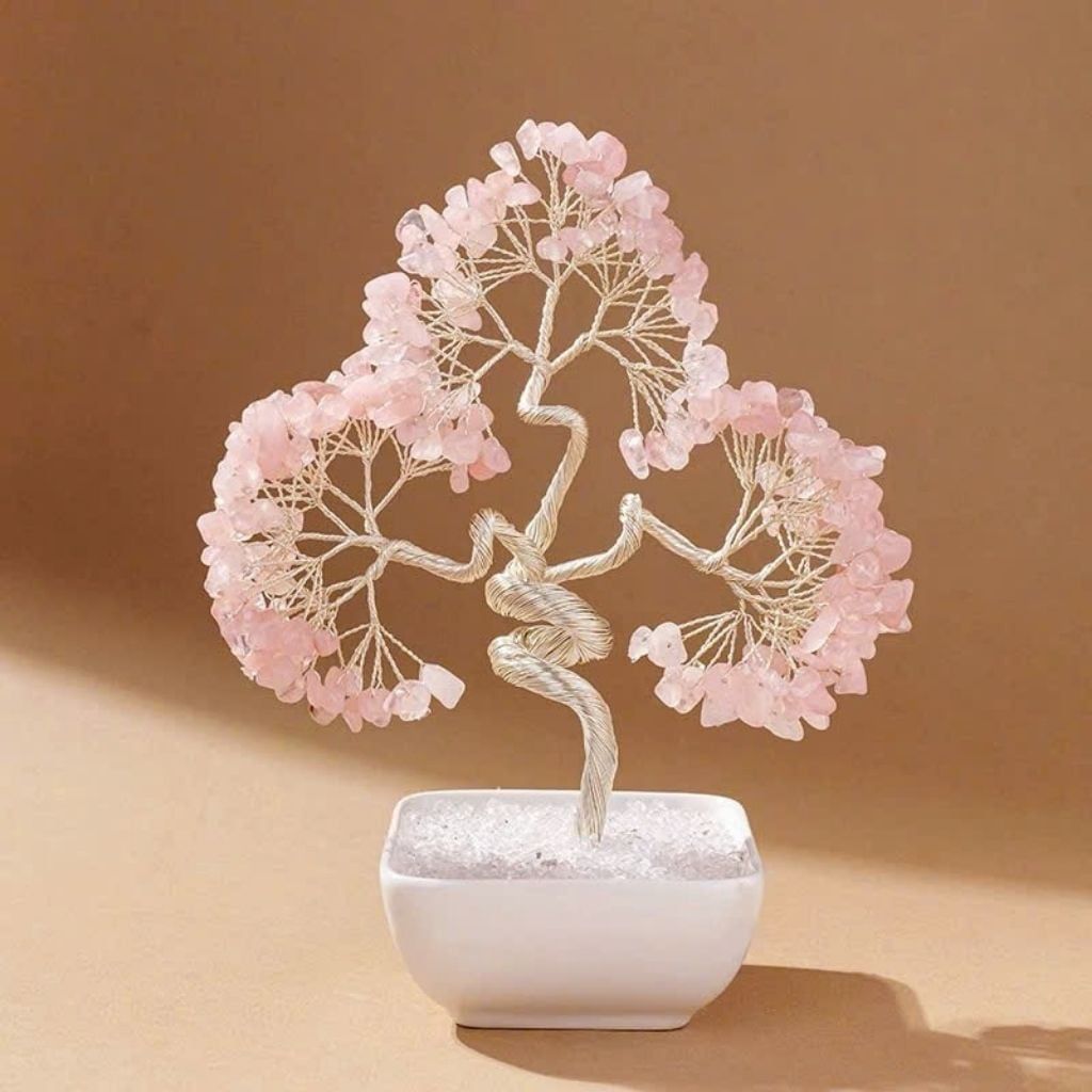  Cây Thạch Anh Tím Tài Lộc Dáng Bonsai BKHFCN-9017 