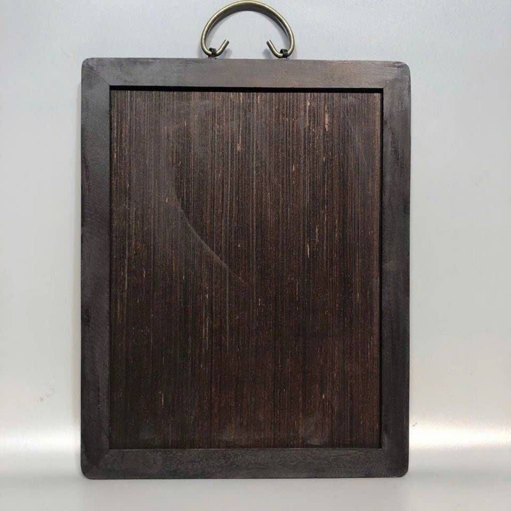  Tranh Sứ Khung Gỗ Tích Cẩm Thượng Thiêm Hoa Cổ Sưu Tầm BKHFCN-9024 