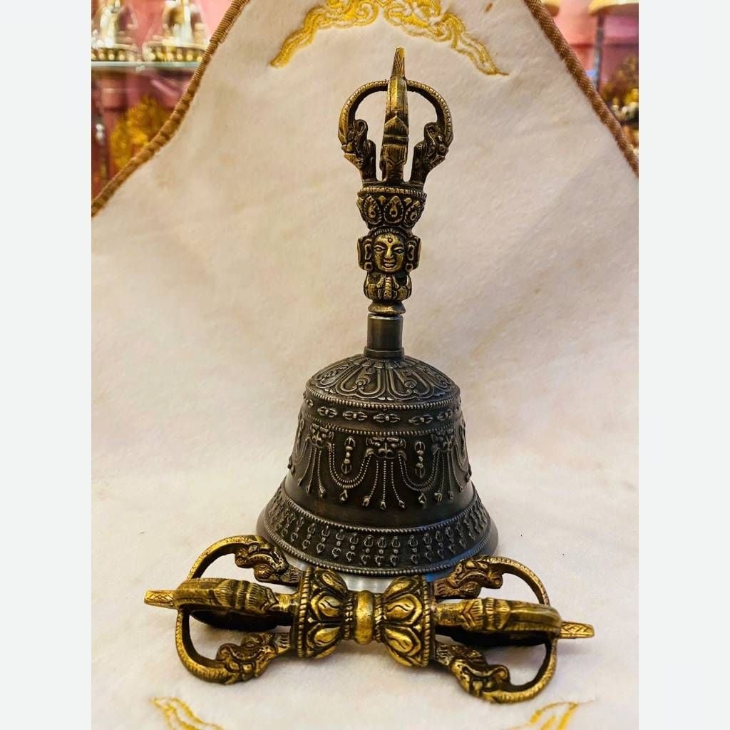  Bộ Chuông Chày Kim Cang Đồng Hun Cổ Sưu Tầm BKHFCN-9026 