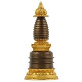  Tháp Xá Lợi Đồng Mạ Vàng Thánh Tích Tây Tạng BKHFCN-9027 