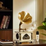  Loa Bluetooth Máy Hát Đĩa Than Cổ Otino Phong Cách Retro BKHFCN-9029 