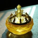  Tượng Phật Đản Sanh lưu ly cửu long phun nước BKHFCN-9032 