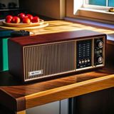  Đài Radio Cổ Điển PoXing Cao Cấp BKHFCN-9039 