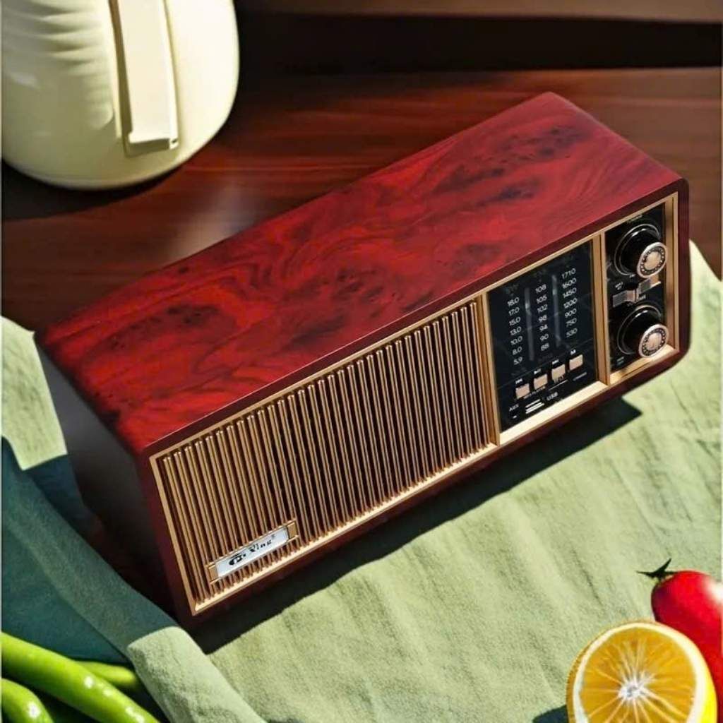  Đài Radio Cổ Điển PoXing Cao Cấp BKHFCN-9039 