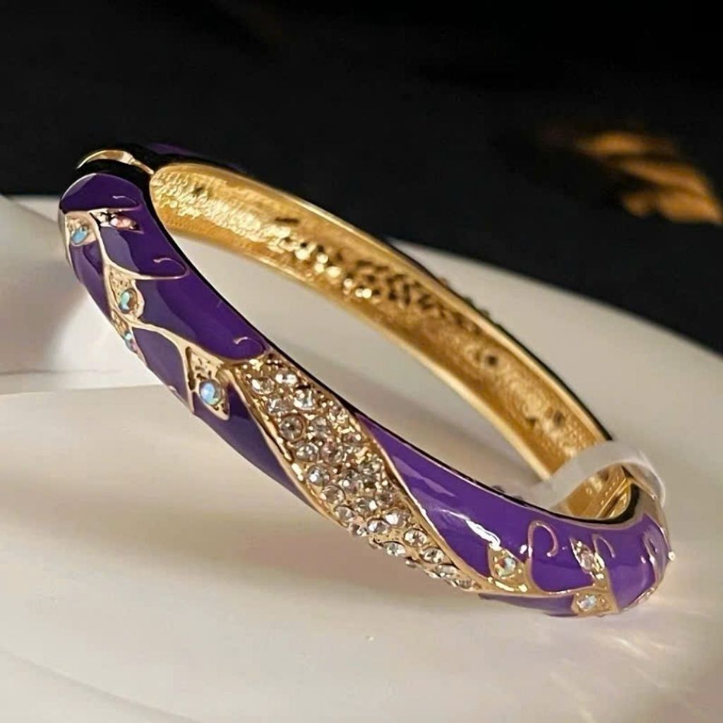  Vòng Tay Hợp Kim Đính Đá BKJECN-9269 