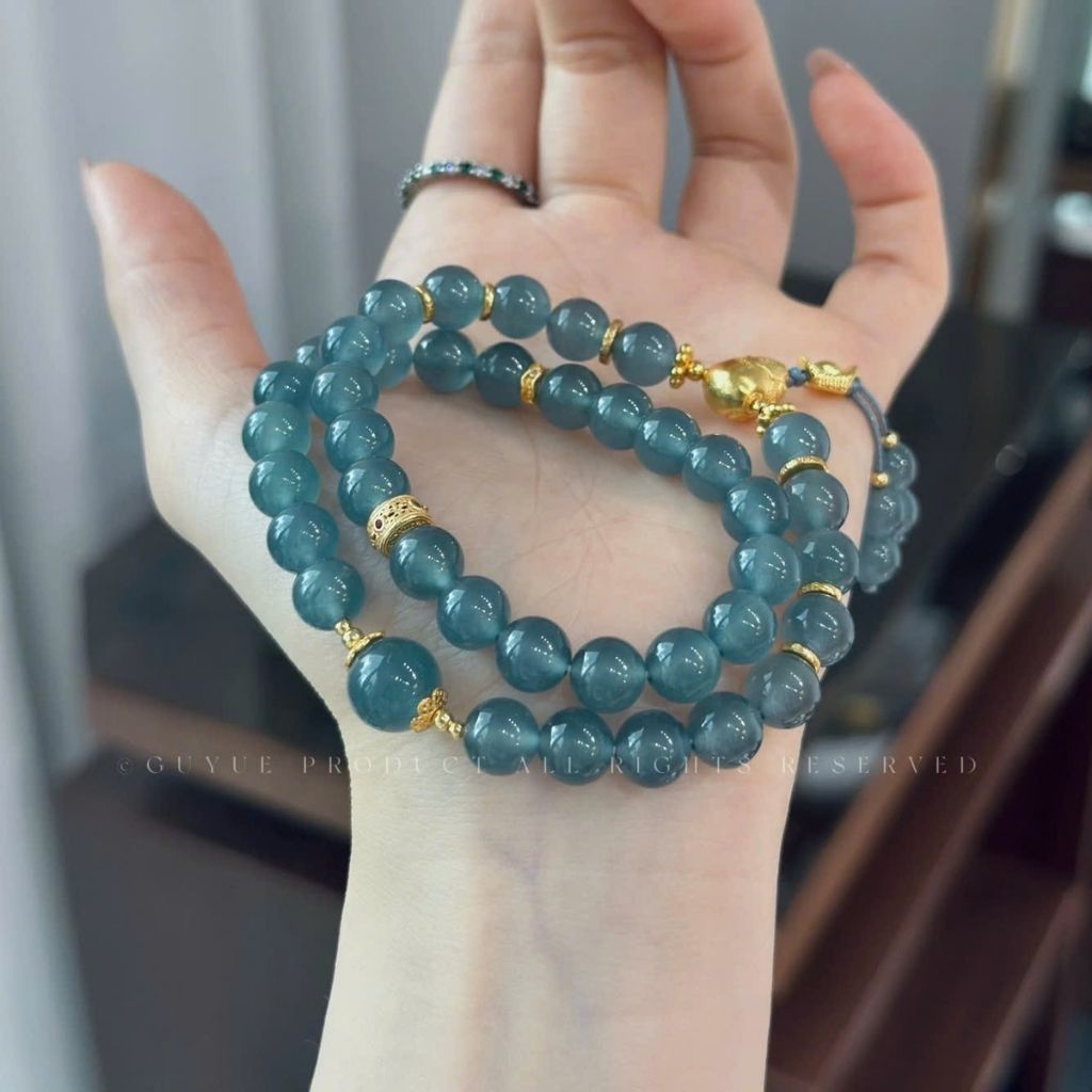  Vòng Tay Đá Lam Ngọc BKJECN-9271 