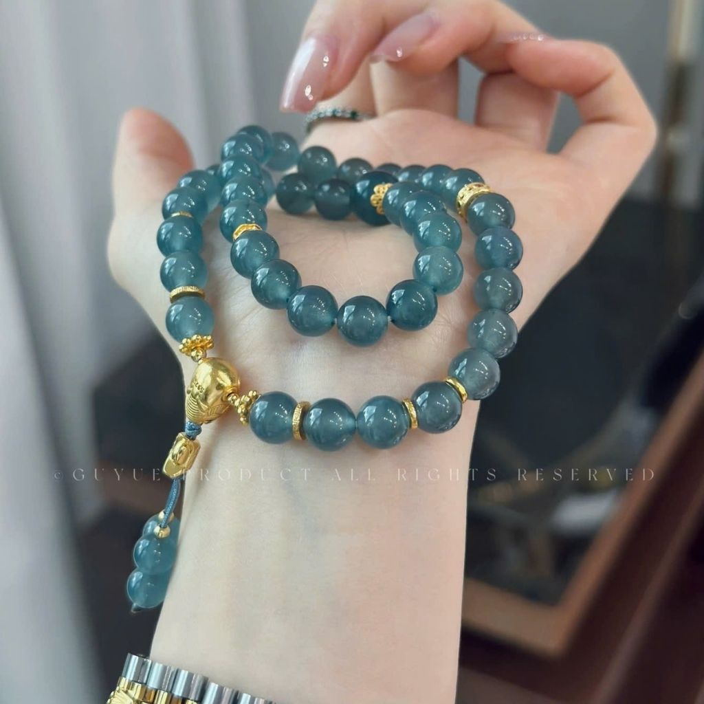  Vòng Tay Đá Lam Ngọc BKJECN-9271 