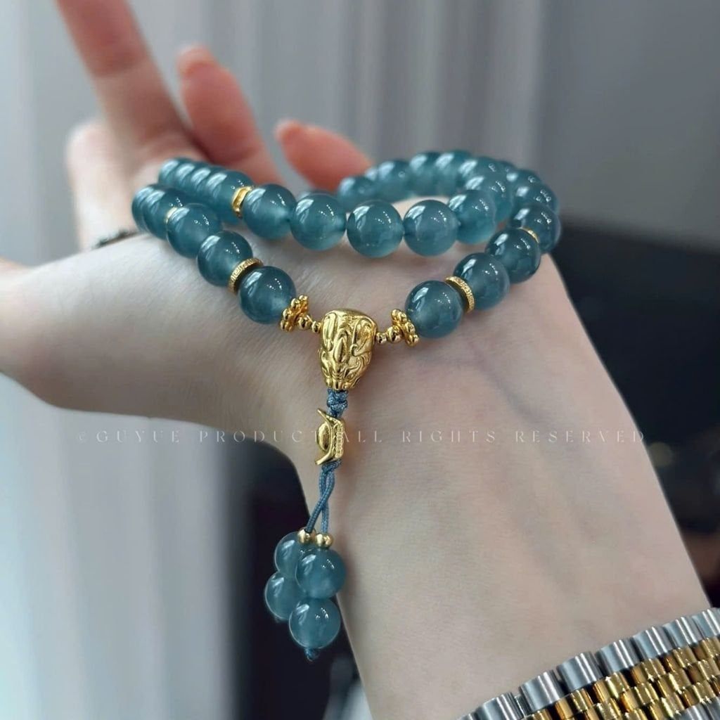  Vòng Tay Đá Lam Ngọc BKJECN-9271 