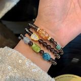  Vòng Tay Hồ Lô Đá Pha Lê Tự Nhiên BKJECN-9274 