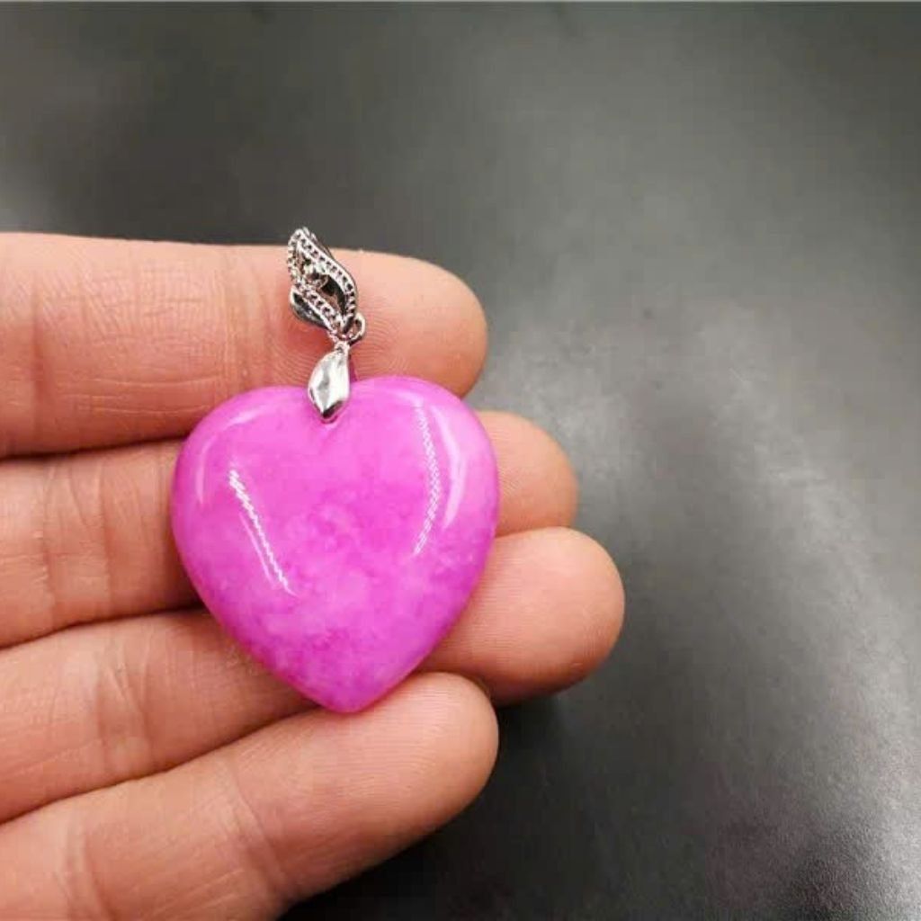  Dây chuyền mặt trái tim hoa anh đào BKJECN-9277 