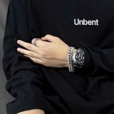  Vòng Tay Cuba Bạc S925 Đính Kim Cương BKJECN-9281 