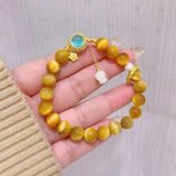  Vòng Tay Mắt Hổ Mix Ngọc BKJECN-9296 