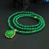  Mạt dây chuyền Lục Bảo Mặt Phật Di Lặc BKJECN-9298 