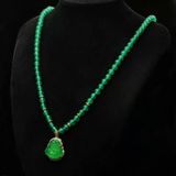  Mạt dây chuyền Lục Bảo Mặt Phật Di Lặc BKJECN-9298 