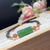  Vòng tay Dây Dù ngọc bích tự nhiên BKJECN-9310 