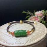  Vòng tay Dây Dù ngọc bích tự nhiên BKJECN-9310 