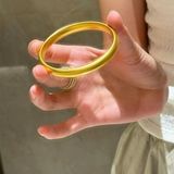  Vòng Tay Cổ Điển Bằng Vàng 18K Thủ Công BKJECN-9314 