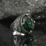  Nhẫn Nam Cổ Điển Đá Oval BKJECN-9316 