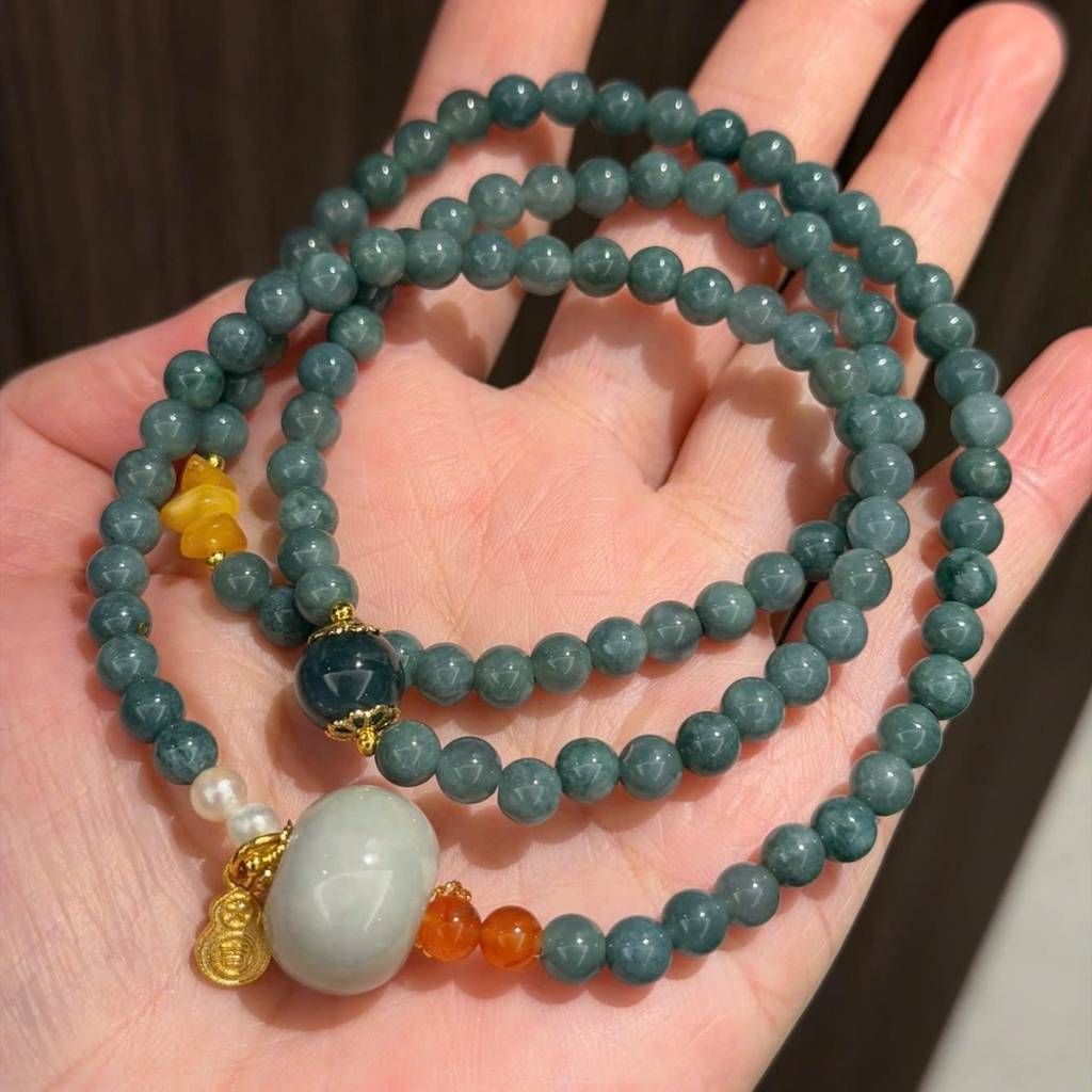  Dây Chuyền 108 Hạt Đá Tự Nhiên BKJECN-9320 