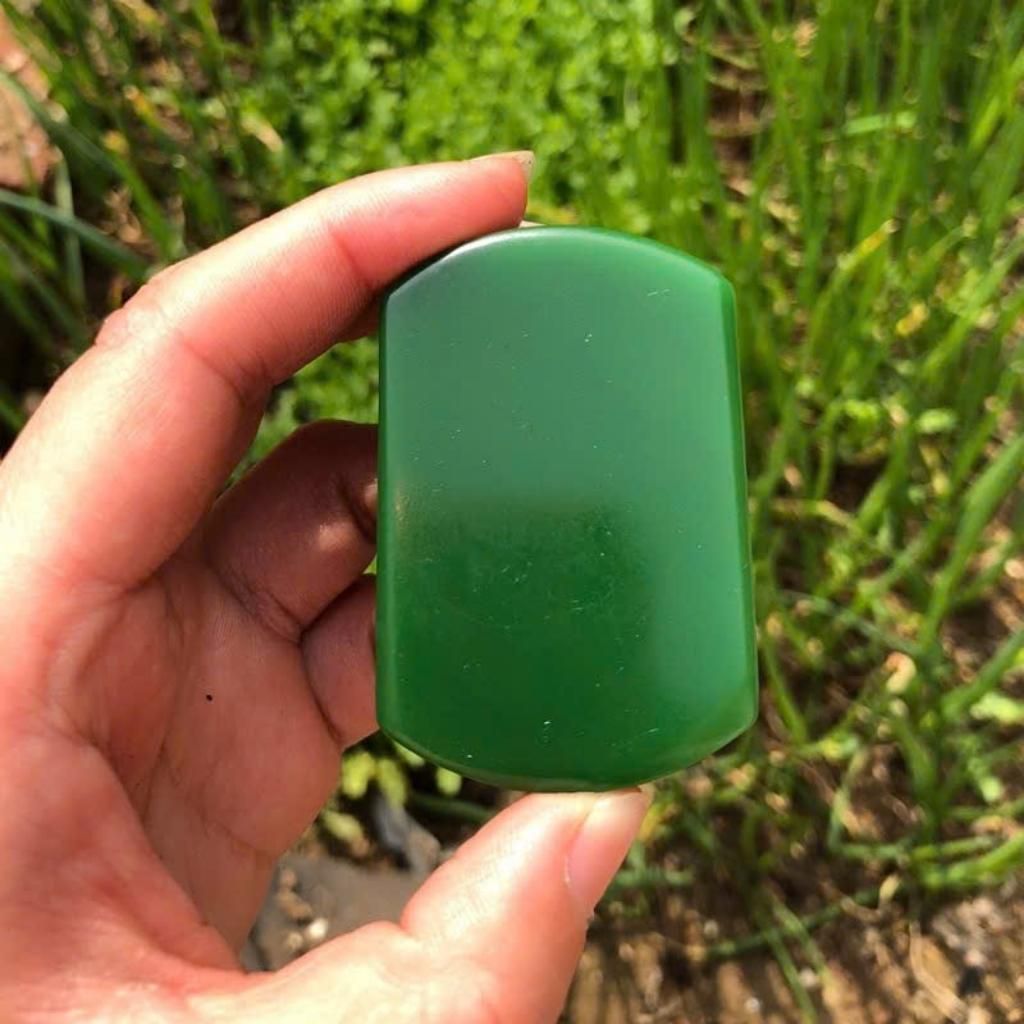  Mặt Dây Chuyền Ngọc Xanh Lục Bảo Linh Vật Sói BKJECN-9323 