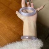  Vòng Ngọc Bích Trắng Tự Nhiên BKJECN-9338 