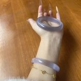  Vòng Ngọc Bích Trắng Tự Nhiên BKJECN-9338 