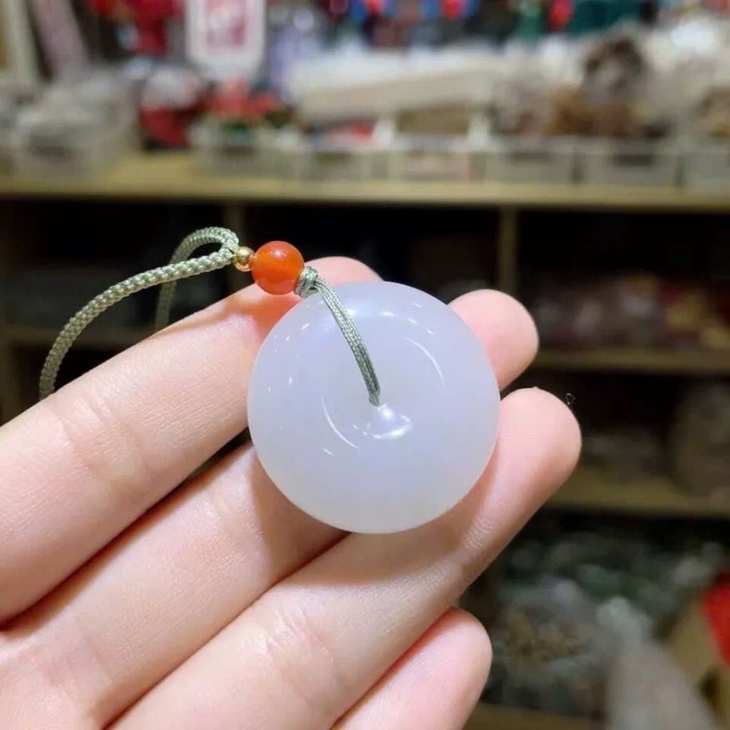  Mặt Dây Chuyền Ngọc Bích Bình An BKJECN-9346 