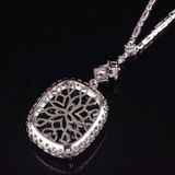  Mặt dây chuyền đính đá xanh lục  BKJECN-9348 