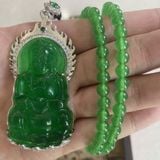  Dây Chuyền Ngọc Bích Mặt Phật Tổ BKJECN-9362 