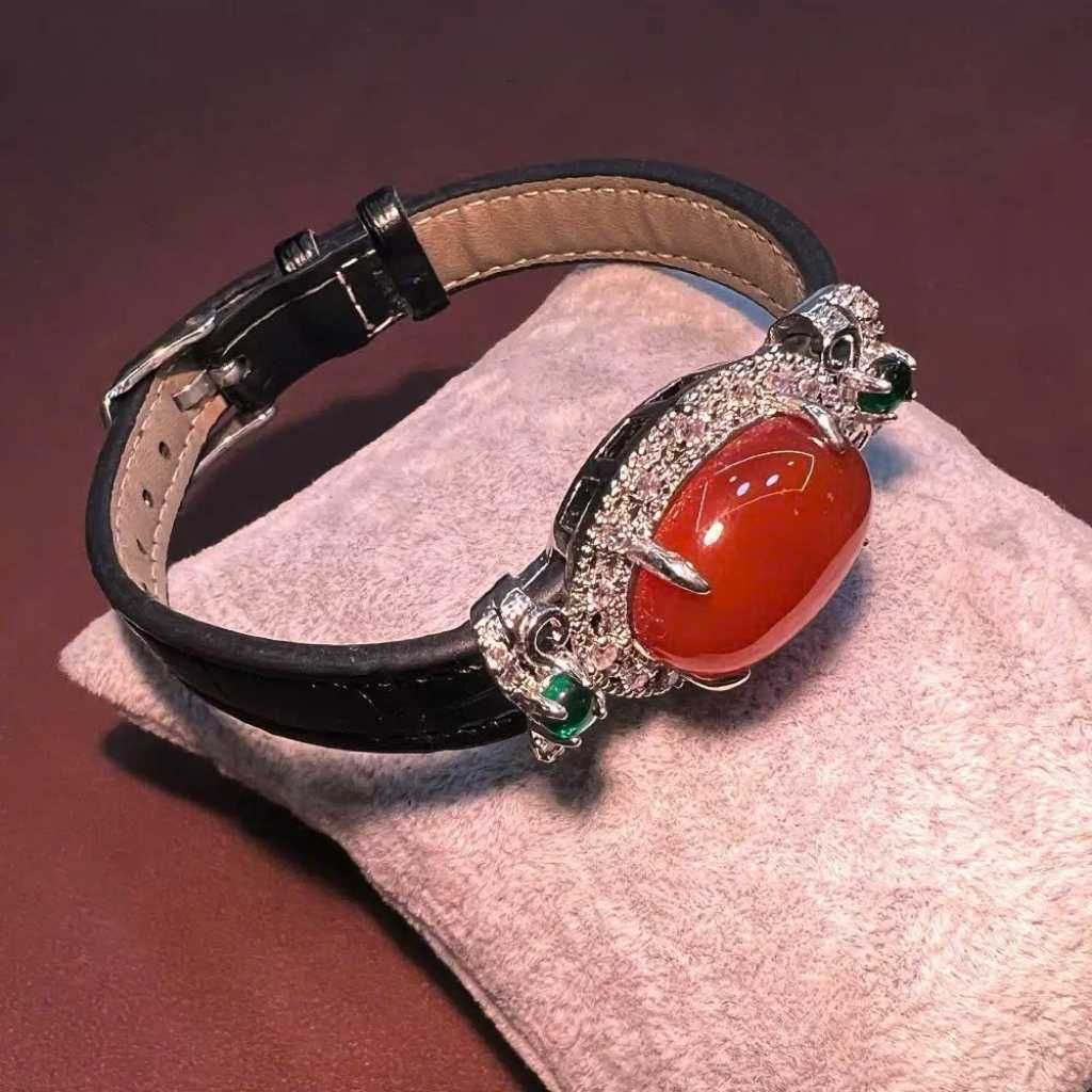  Vòng Tay Da Phối Ngọc Cao Cấp BKJECN-9368 