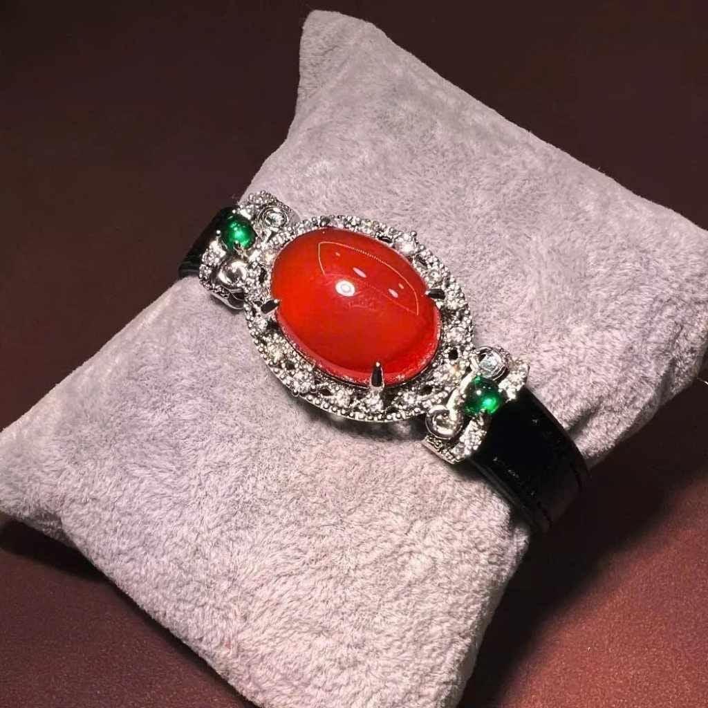  Vòng Tay Da Phối Ngọc Cao Cấp BKJECN-9368 