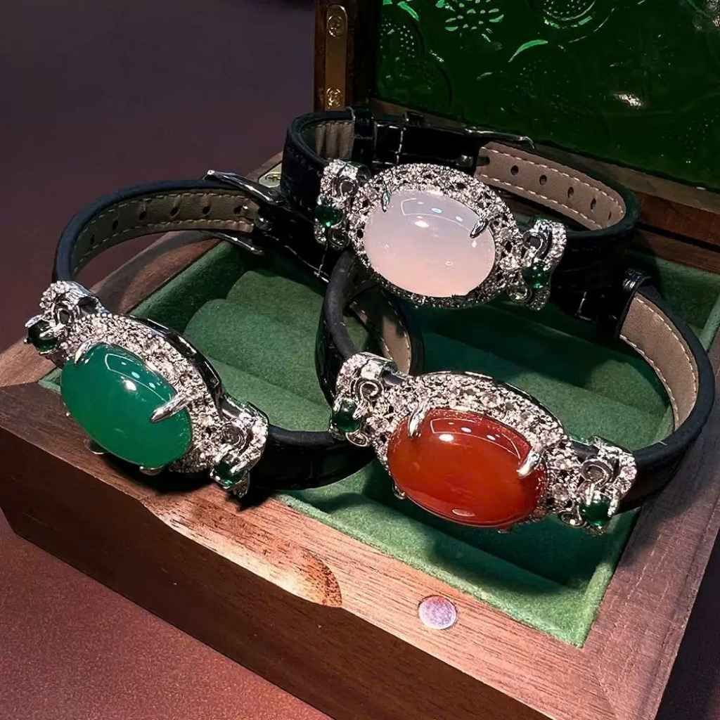  Vòng Tay Da Phối Ngọc Cao Cấp BKJECN-9368 