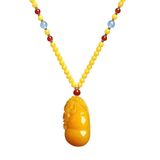  Dây Chuyền Hổ Phách Tự Nhiên BKJECN-9370 
