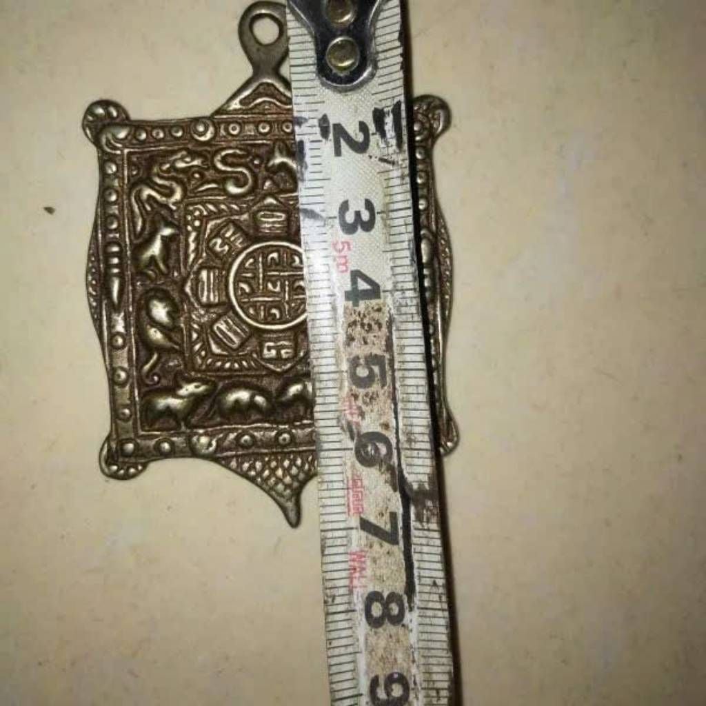  Mặt Dây Chuyền 12 Con Giáp Bằng Đồng BKJECN-9392 