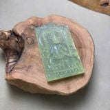  Mặt Dây Chuyền Ngọc Bích Quan Âm Thiên Nhiên  BKJECN-9406 