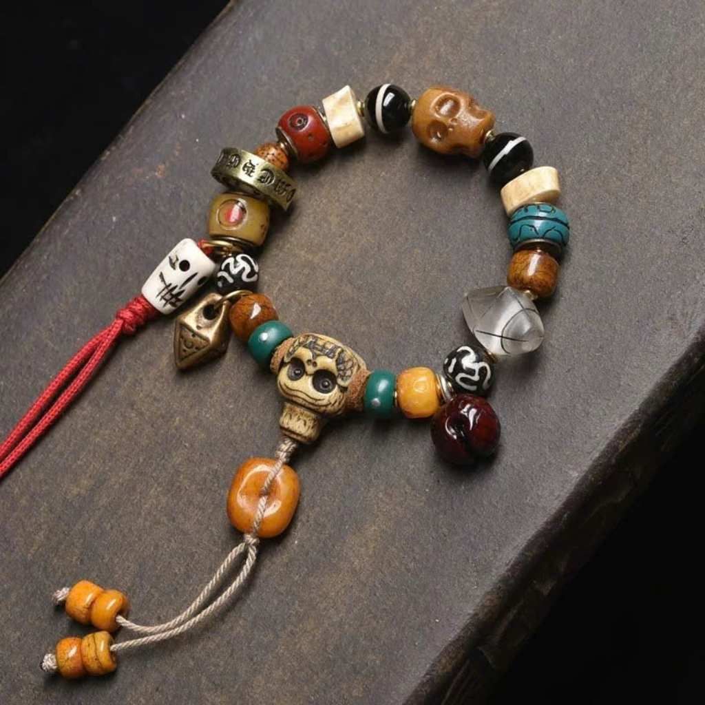  Vòng Tay Handmade Cá Tính Mix Charm Độc Lạ  BKJECN-9422 