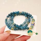  Vòng Tay Ngọc Mix Charm Cát Tường Phú Quý Cao Cấp BKJECN-9427 