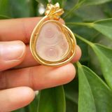  Dây Chuyền Mặt Phật Dưỡng Tâm Hoa Khai Kiến Phật BKJECN-9459 