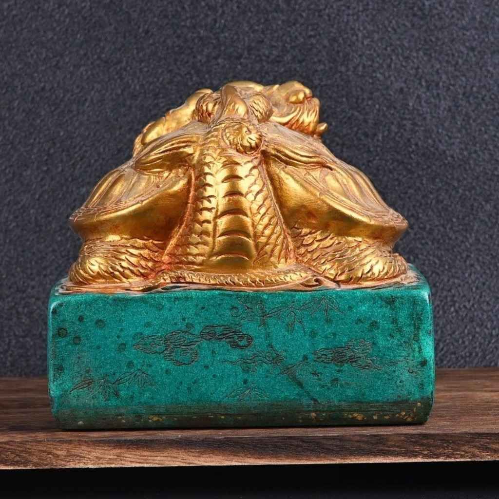  Ấn Kim Rùa Cổ Sưu Tầm Phong Thủy  BKJECN-9460 
