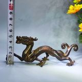  Tượng Rồng Phong Thủy Bằng Đồng Cổ Sưu Tầm BKMECN-10016 