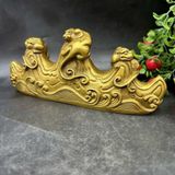  Gác Bút Đồng Xưa Ba Đỉnh Núi Tích Ngũ Long Hải Triều Sưu Tầm BKMECN-10041 