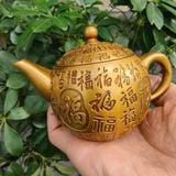  Ấm Đồng Phong Thủy Bách Phúc Cát Tường BKMECN-10059 
