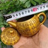  Ấm Đồng Phong Thủy Bách Phúc Cát Tường BKMECN-10059 
