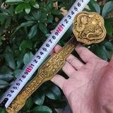 Gậy Như Ý Phong Thủy Bằng Đồng Cát Tường BKMECN-10061 