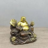  Tượng Phật Di Lặc tọa bao tiền bằng đồng hoàng gia BKMECN-10070 