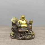  Tượng Phật Di Lặc tọa bao tiền bằng đồng hoàng gia BKMECN-10070 