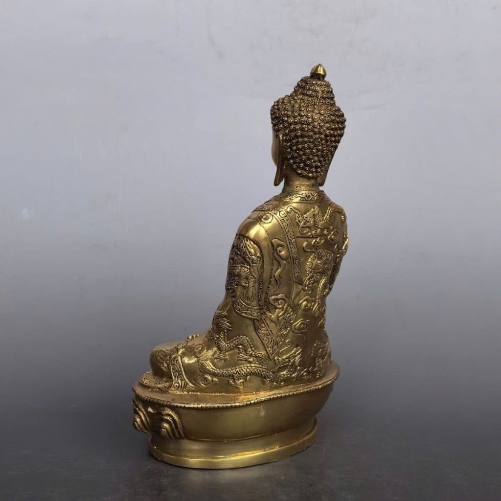  Tượng Phật Thích Ca Bằng Đồng Hoàng Gia BKMECN-10078 