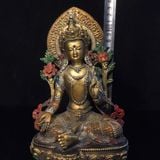  Tượng Phật Bản Tôn Bằng Đồng Hoàng Gia BKMECN-10079 