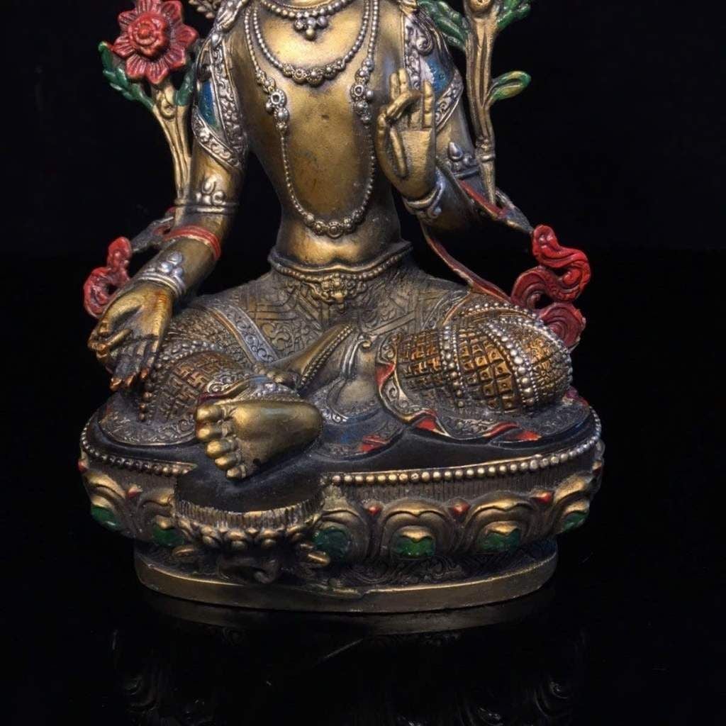  Tượng Phật Bản Tôn Bằng Đồng Hoàng Gia BKMECN-10079 