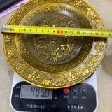  Đĩa đồng chạm Long Phụng Trình Tường hoàng gia BKMECN-10083 